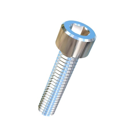 #8-32 Socket Head Cap Screw, Plain Titanium, 3/4 In Length